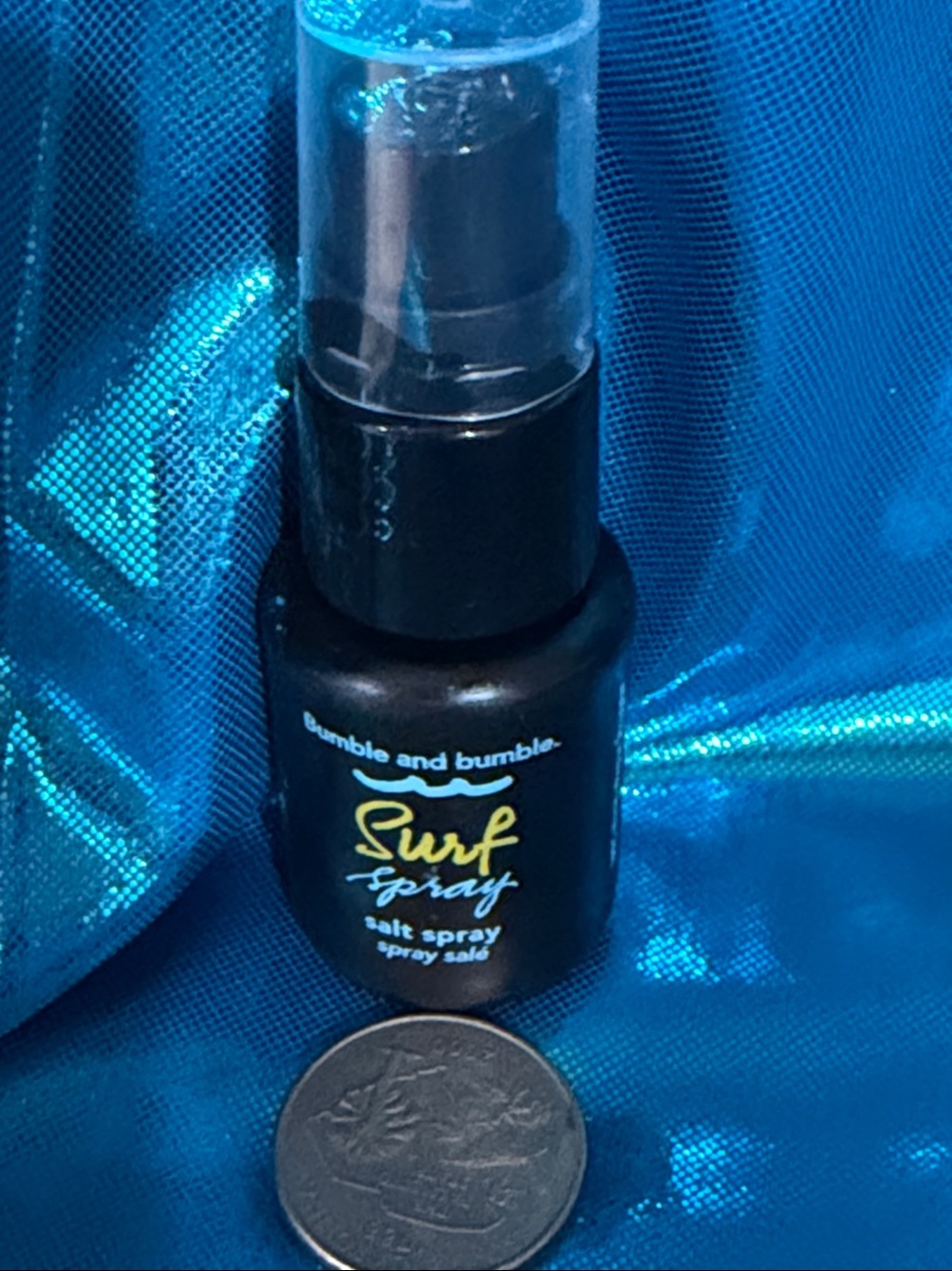 🌶5/$16 Bumble and Bumble purse, eye salt spray .5 NWT